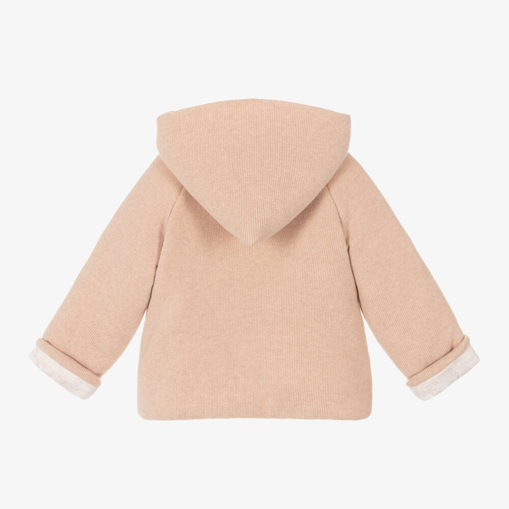 PAZ Rodríguez-Girls Pink Hooded Pram Jacket | Childrensalon Outlet