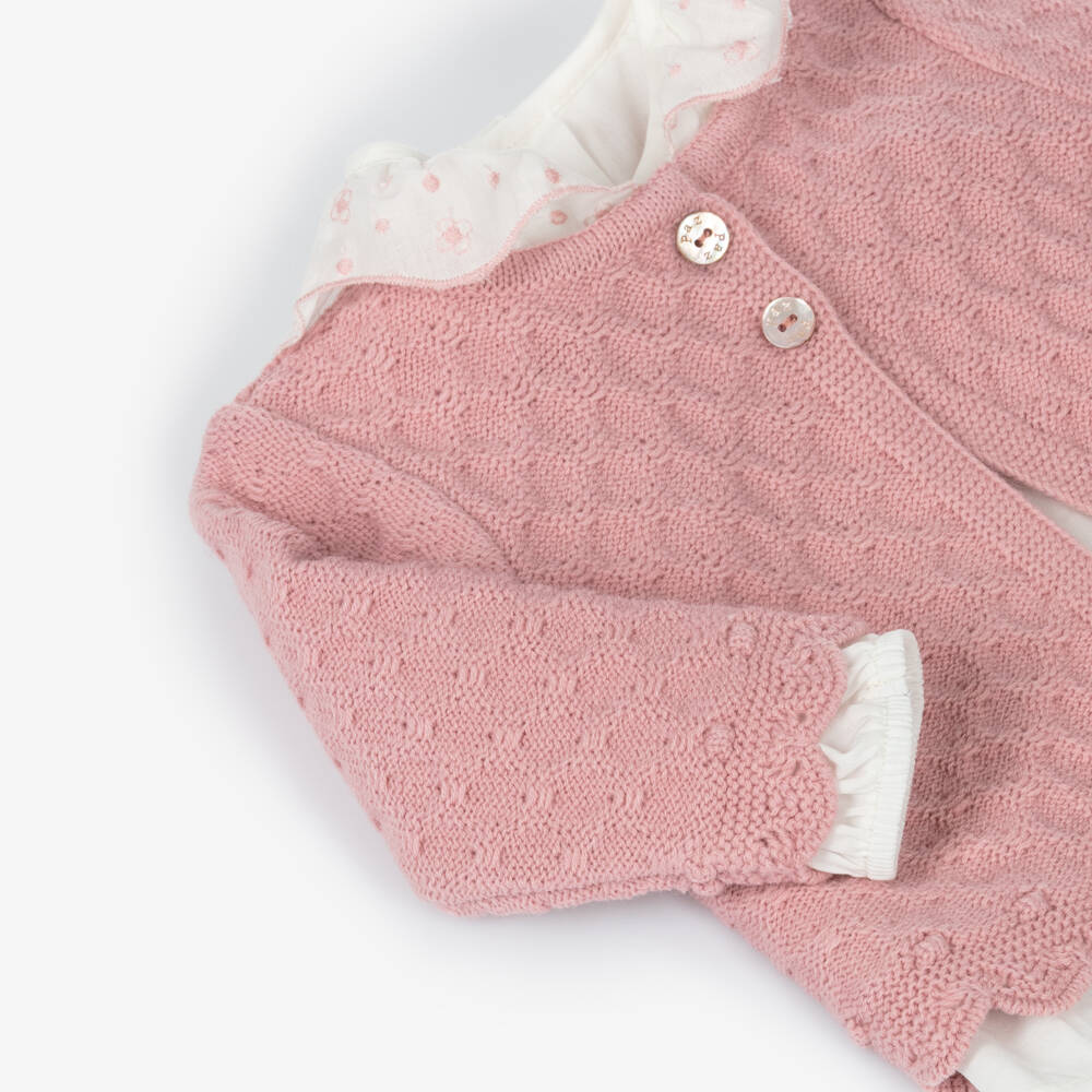 PAZ Rodríguez-Girls Pink & Ivory Outfit Set | Childrensalon Outlet
