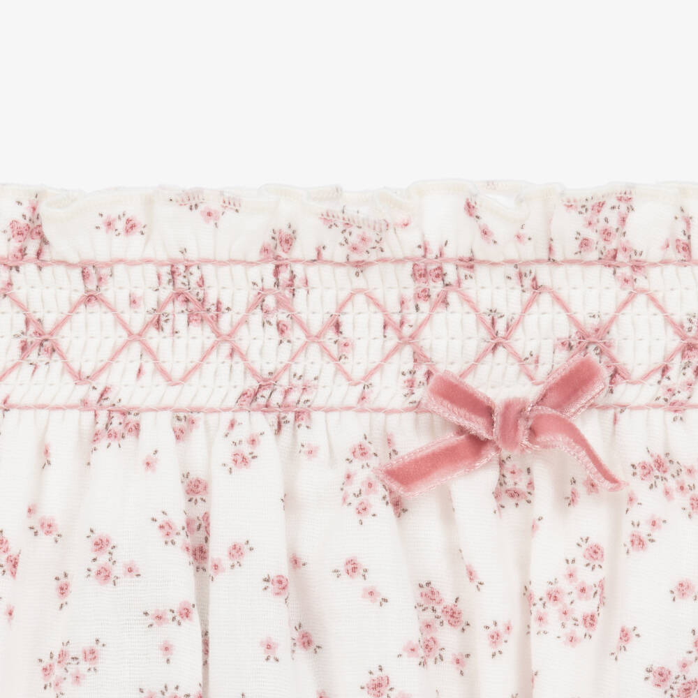 PAZ Rodríguez-Girls Pink Wool & Cotton Outfit | Childrensalon Outlet