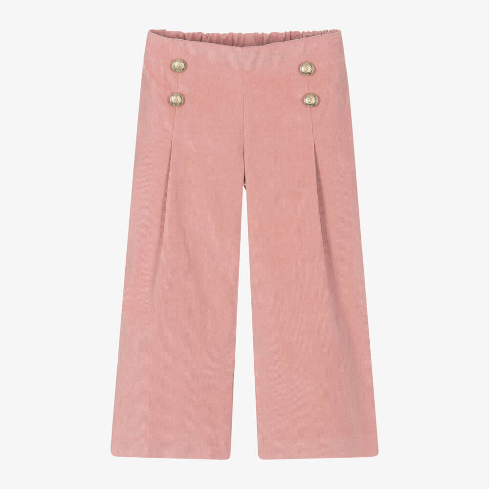 PAZ Rodríguez-Girls Rosy Corduroy Sailor Trousers | Childrensalon Outlet