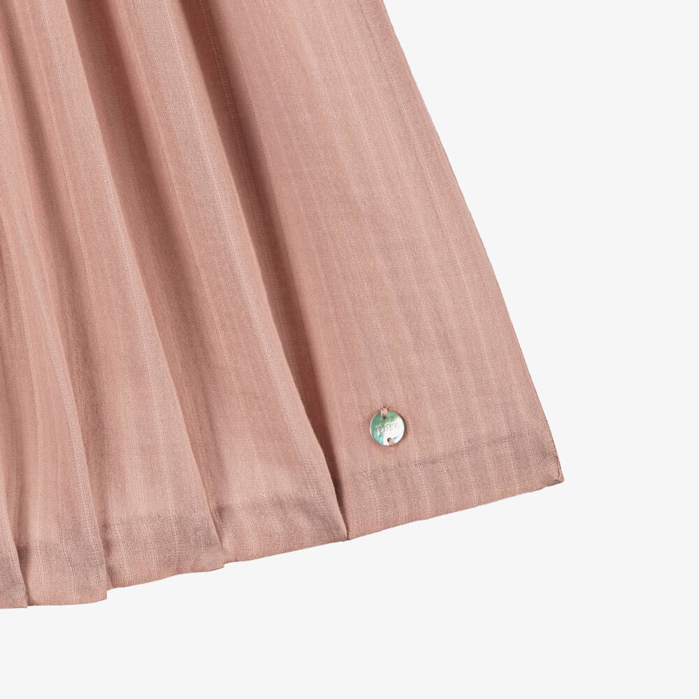 PAZ Rodríguez-Girls Soft Pink Ruffled Voile Dress | Childrensalon Outlet