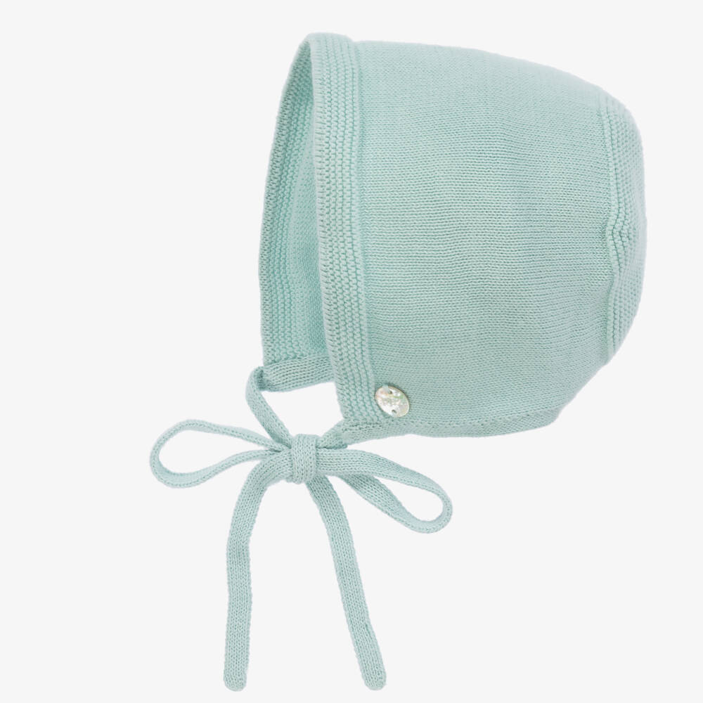 PAZ Rodríguez-Мягкая зелёная хлопковая шапочка для малышей | Childrensalon Outlet