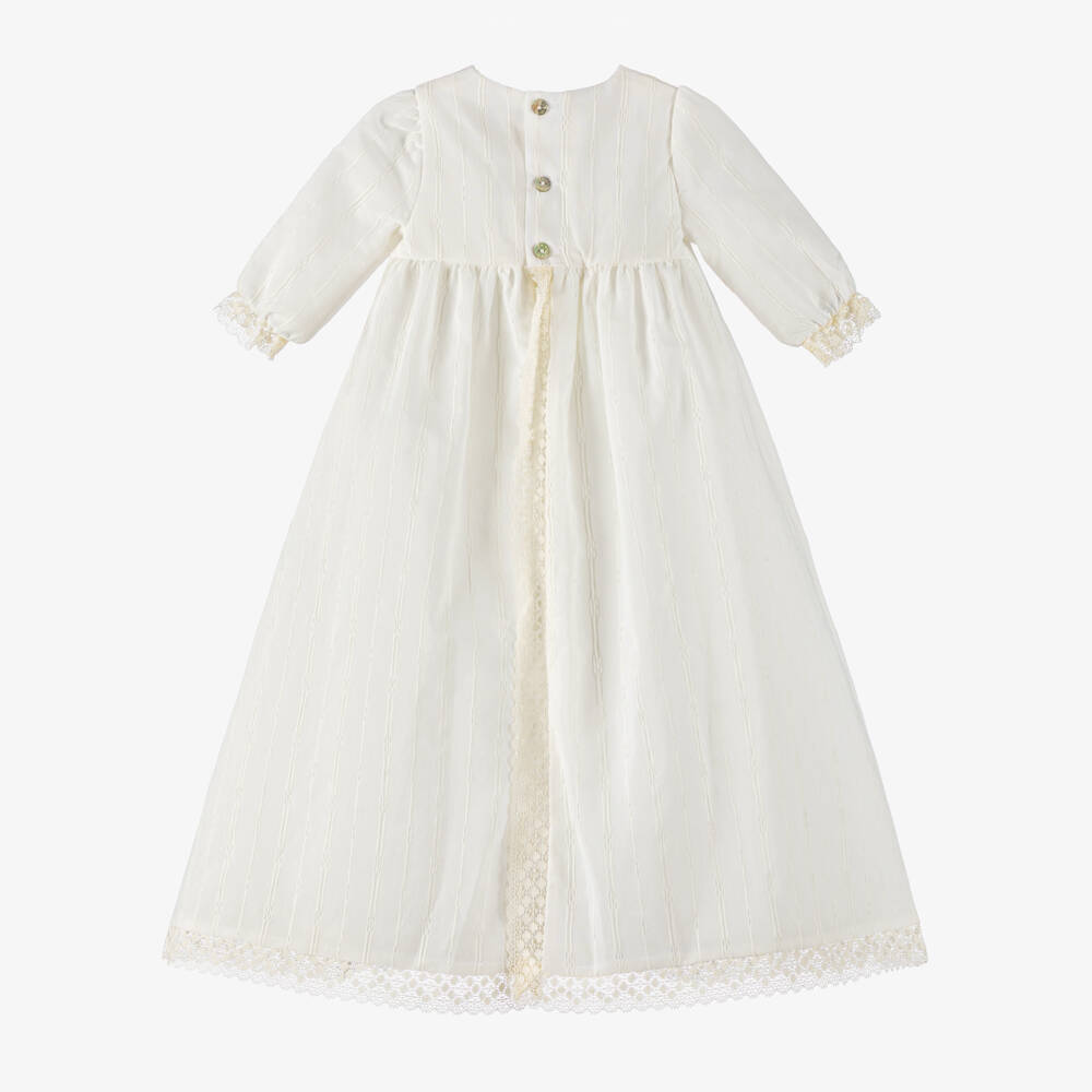 PAZ Rodríguez-Ivory Lace Baby Ceremony Dress | Childrensalon Outlet