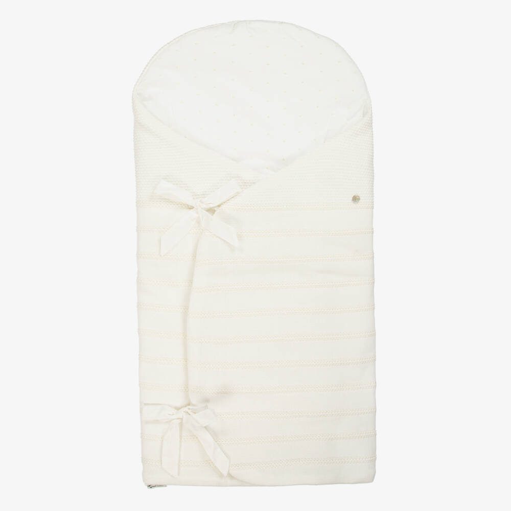 PAZ Rodríguez-Little Boys Cozy Ivory Snug Cocoon | Childrensalon Outlet