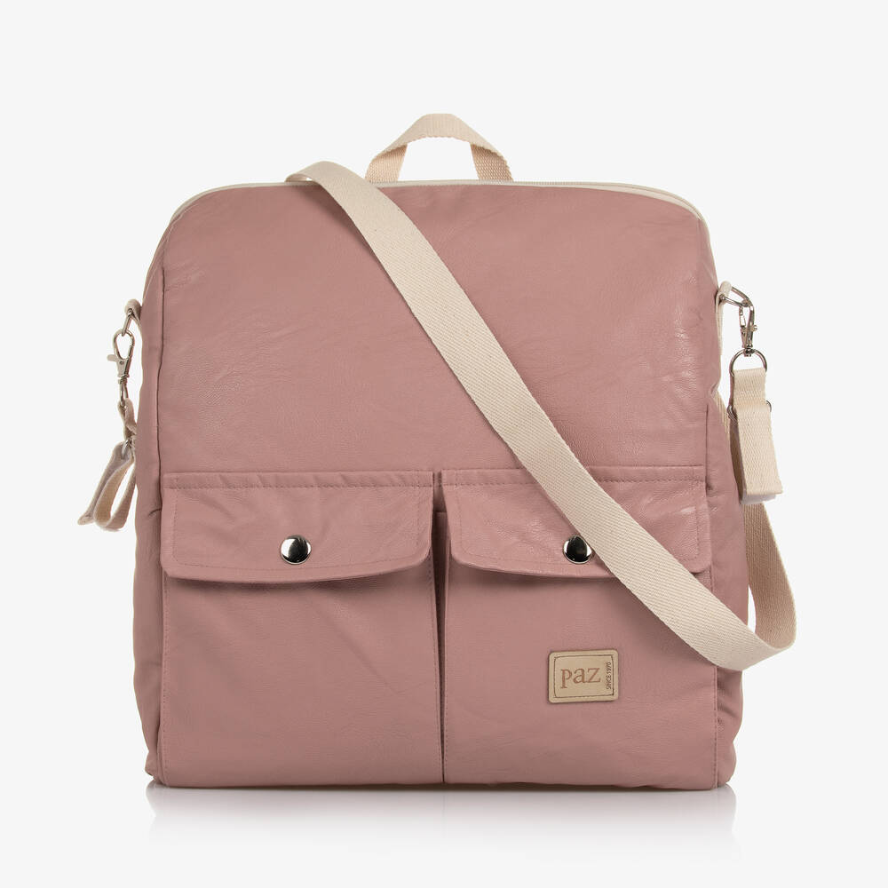 Paz Rodríguez - Sac à dos à langer rose (34 cm) | Childrensalon