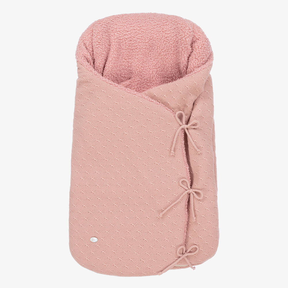 PAZ Rodríguez-Pink Knitted Nest (72cm) | Childrensalon Outlet