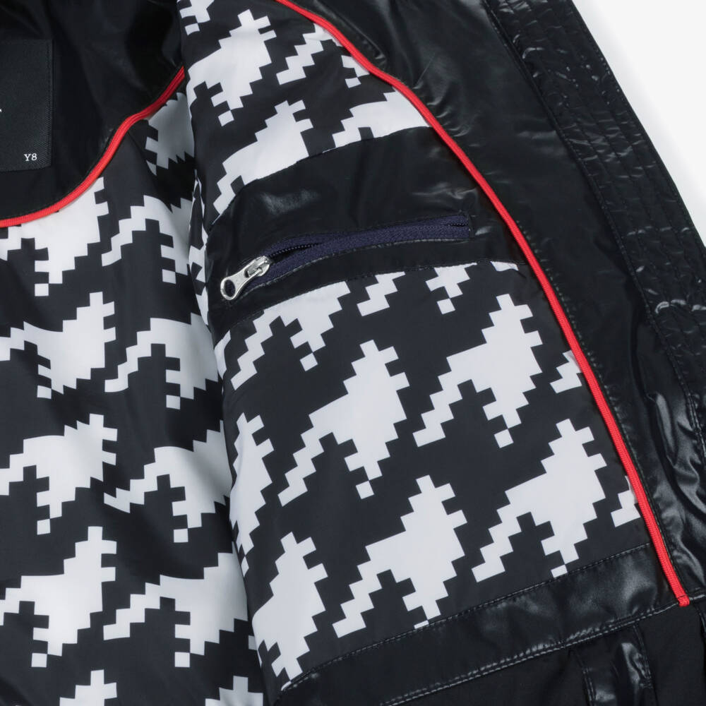 Perfect Moment-Black and Blue Ski Jacket | Childrensalon Outlet