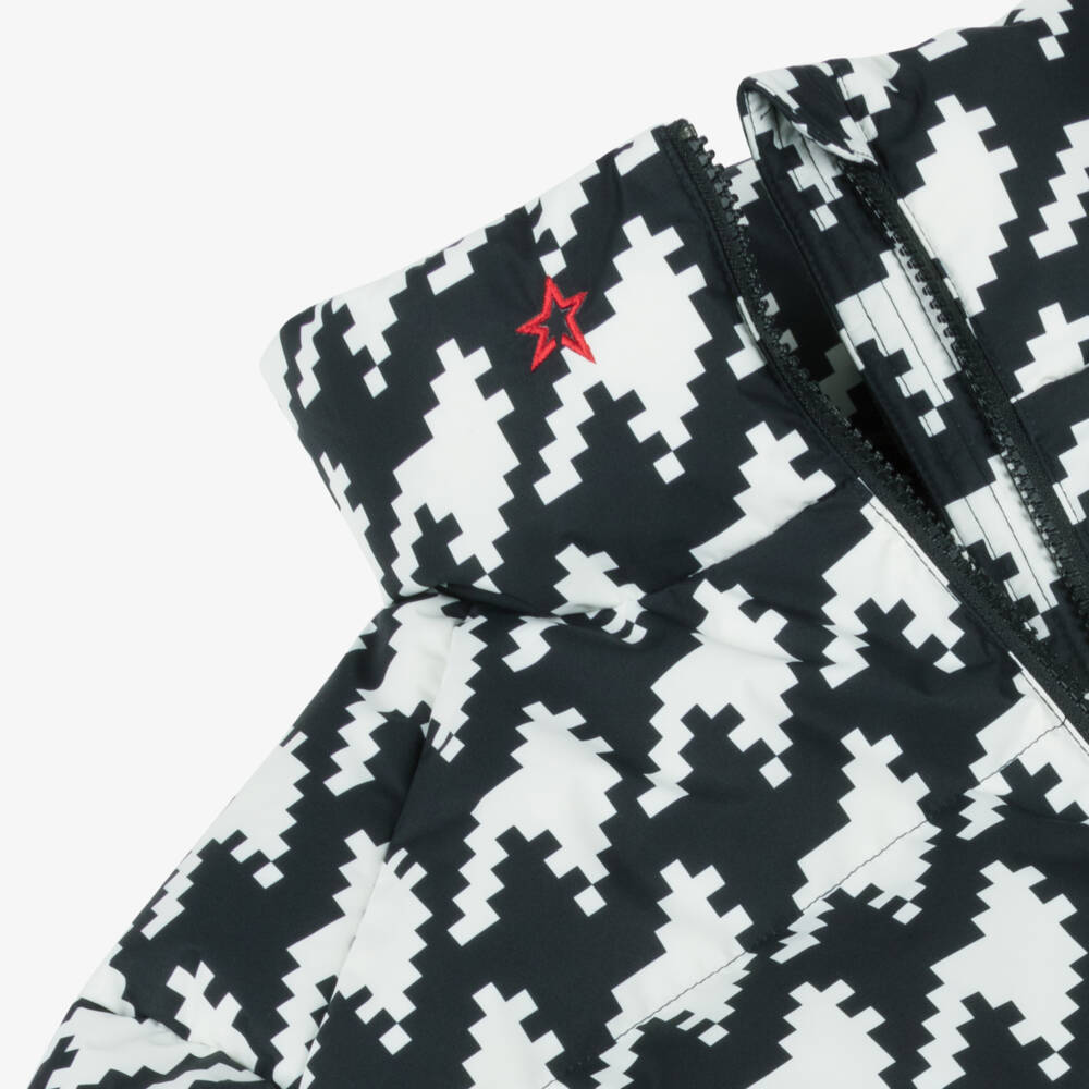 Perfect Moment-Classic Houndstooth Ski Puffer Jacket | Childrensalon Outlet
