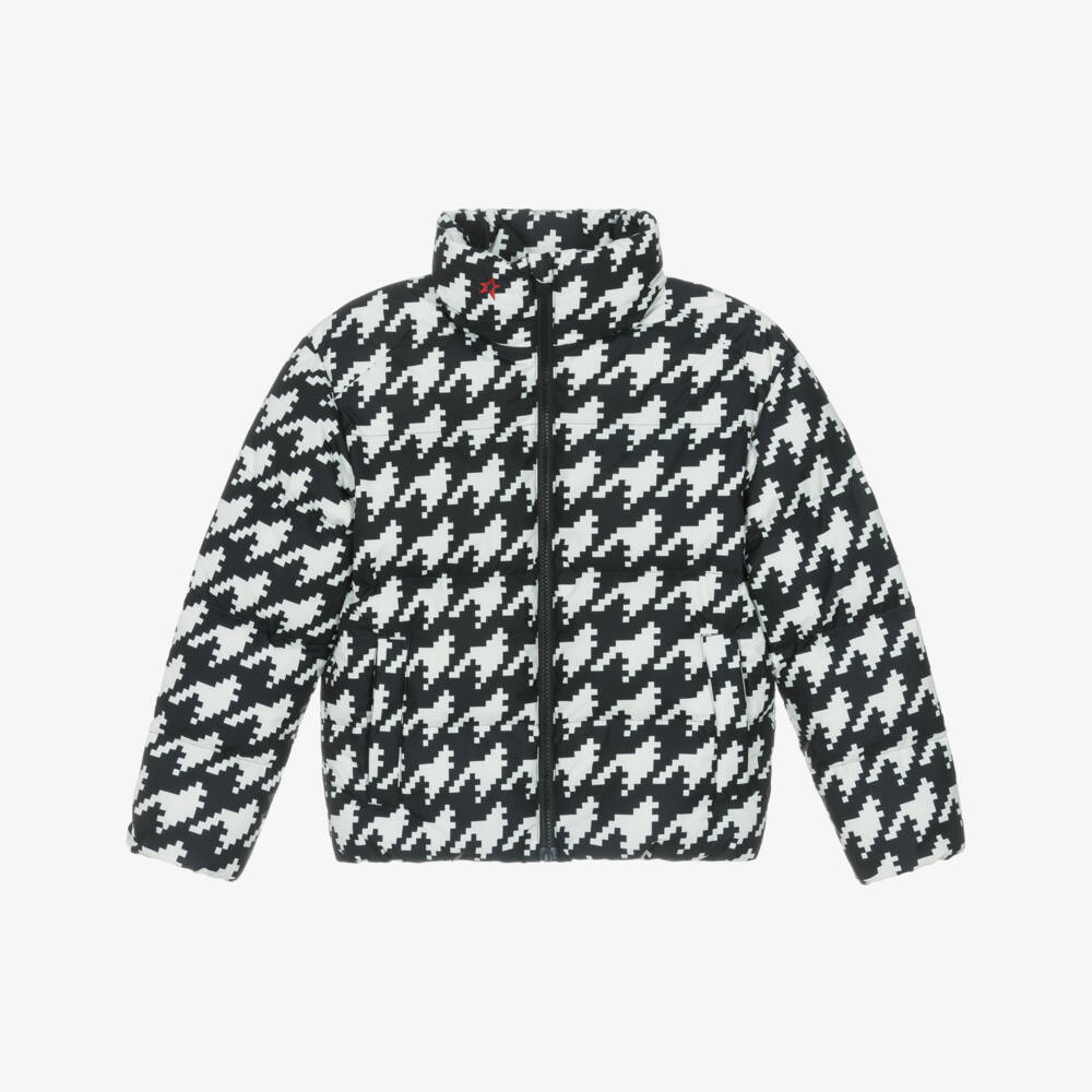 Perfect Moment-Classic Houndstooth Ski Puffer Jacket | Childrensalon Outlet