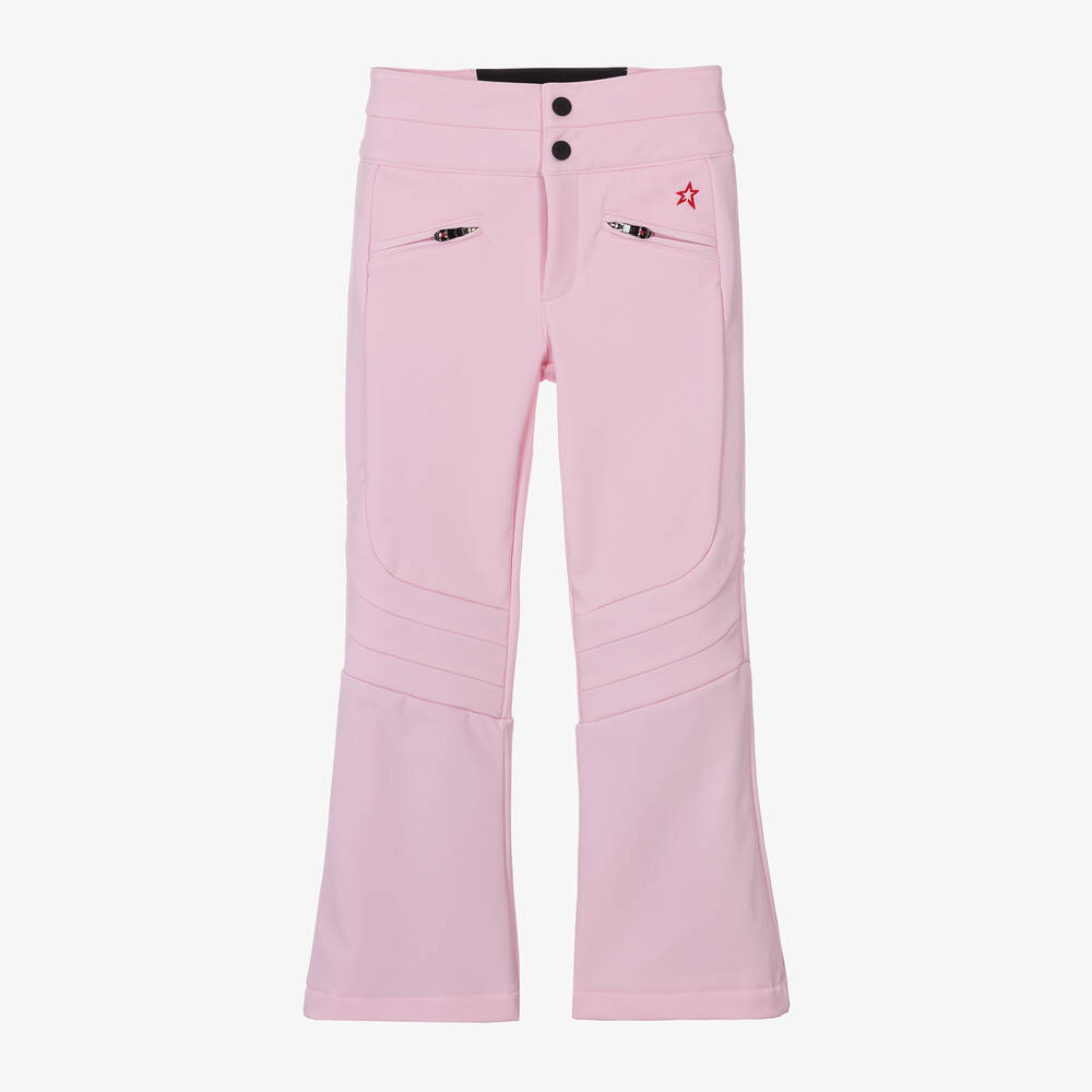 Perfect Moment - Girls Pale Pink Ski Trousers | Childrensalon