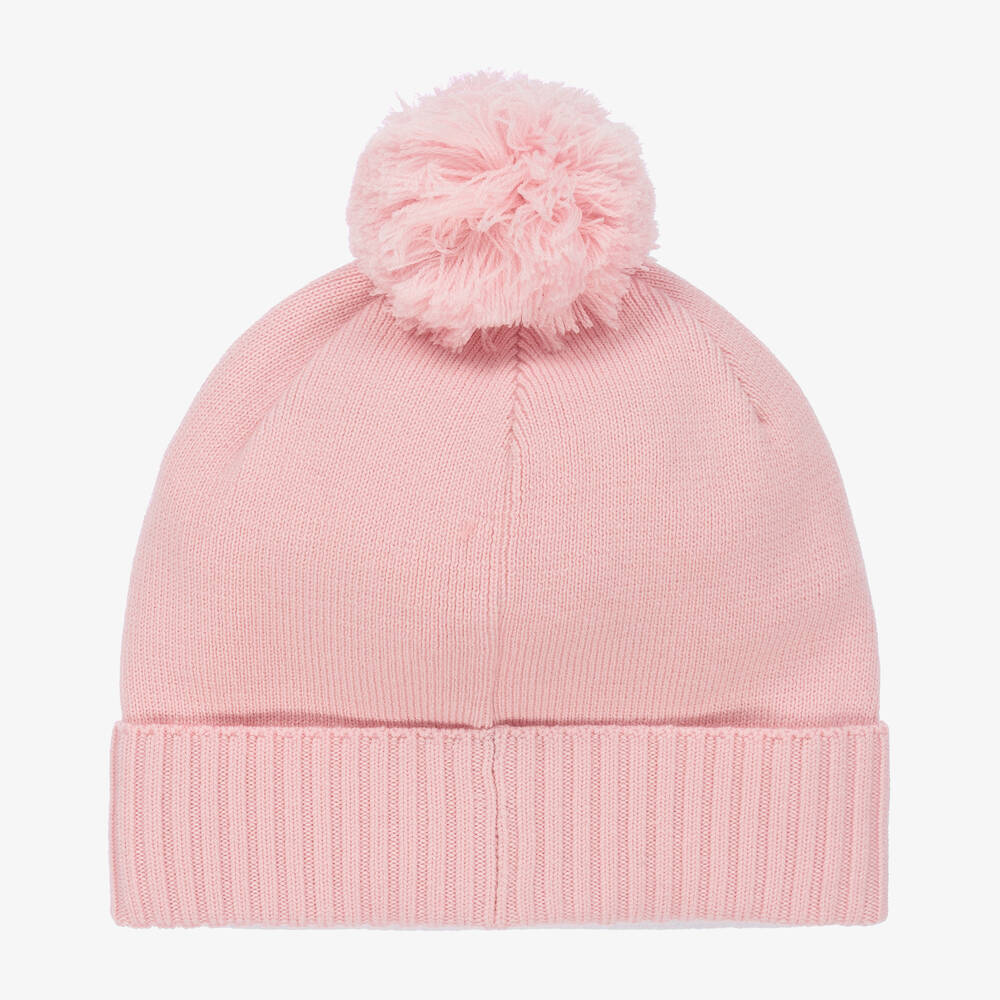 Perfect Moment-Розовая шапочка из мериносовой шерсти с помпоном | Childrensalon Outlet
