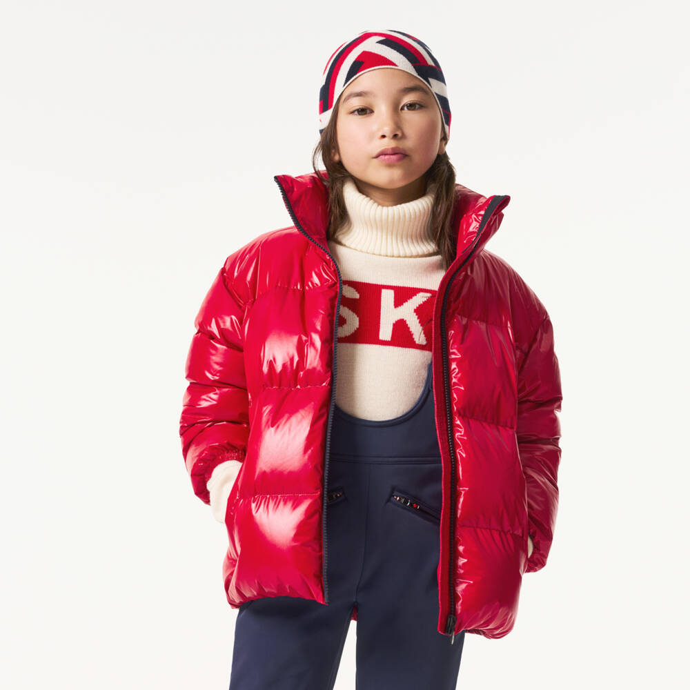Perfect Moment-Red Down Puffer Ski Jacket | Childrensalon Outlet