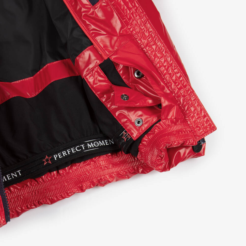 Perfect Moment-Red Down Puffer Ski Jacket | Childrensalon Outlet