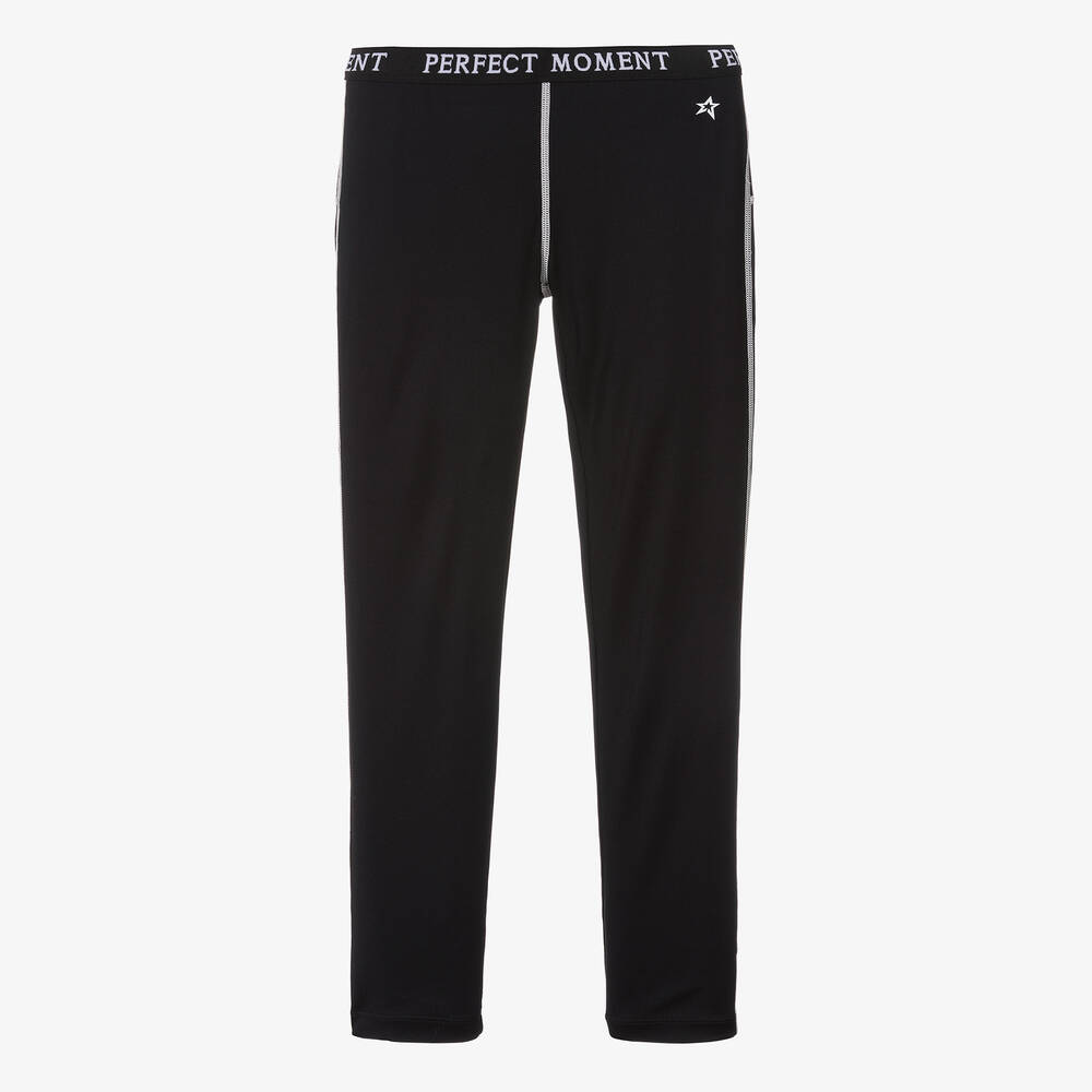 Perfect Moment Teen Girls Black Thermal Star Leggings Childrensalon Outlet