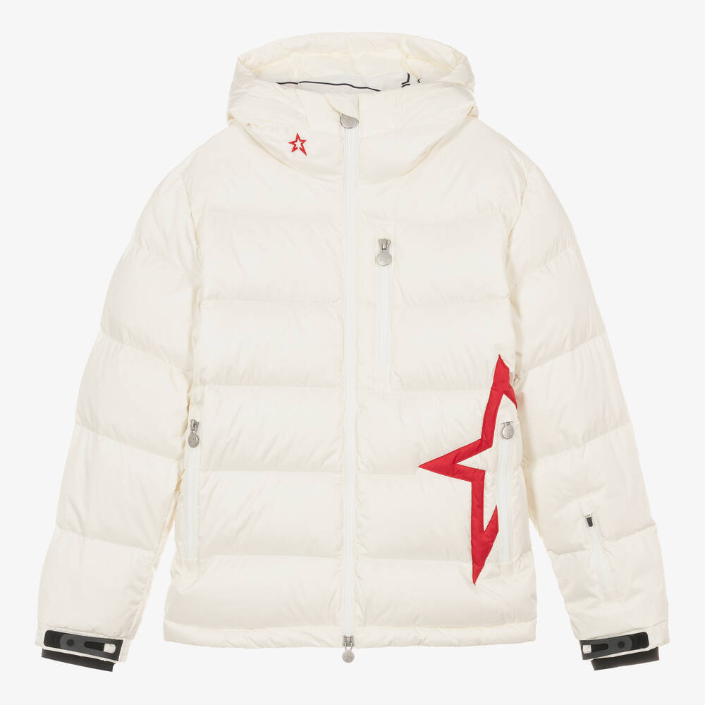 Perfect Moment - Teen Ivory Down Padded Ski Jacket | Childrensalon