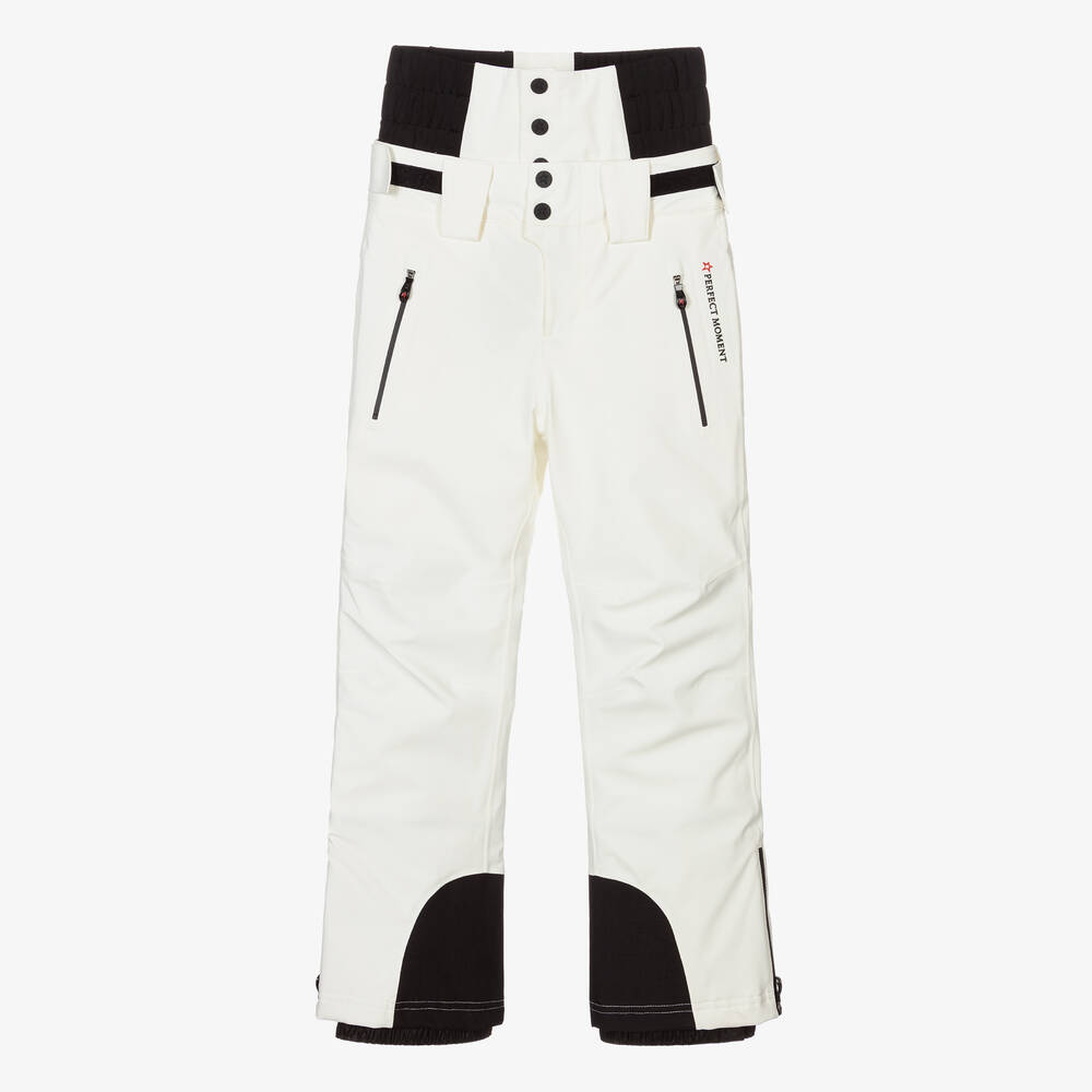Perfect Moment - Teen Ivory Technical Ski Trousers | Childrensalon