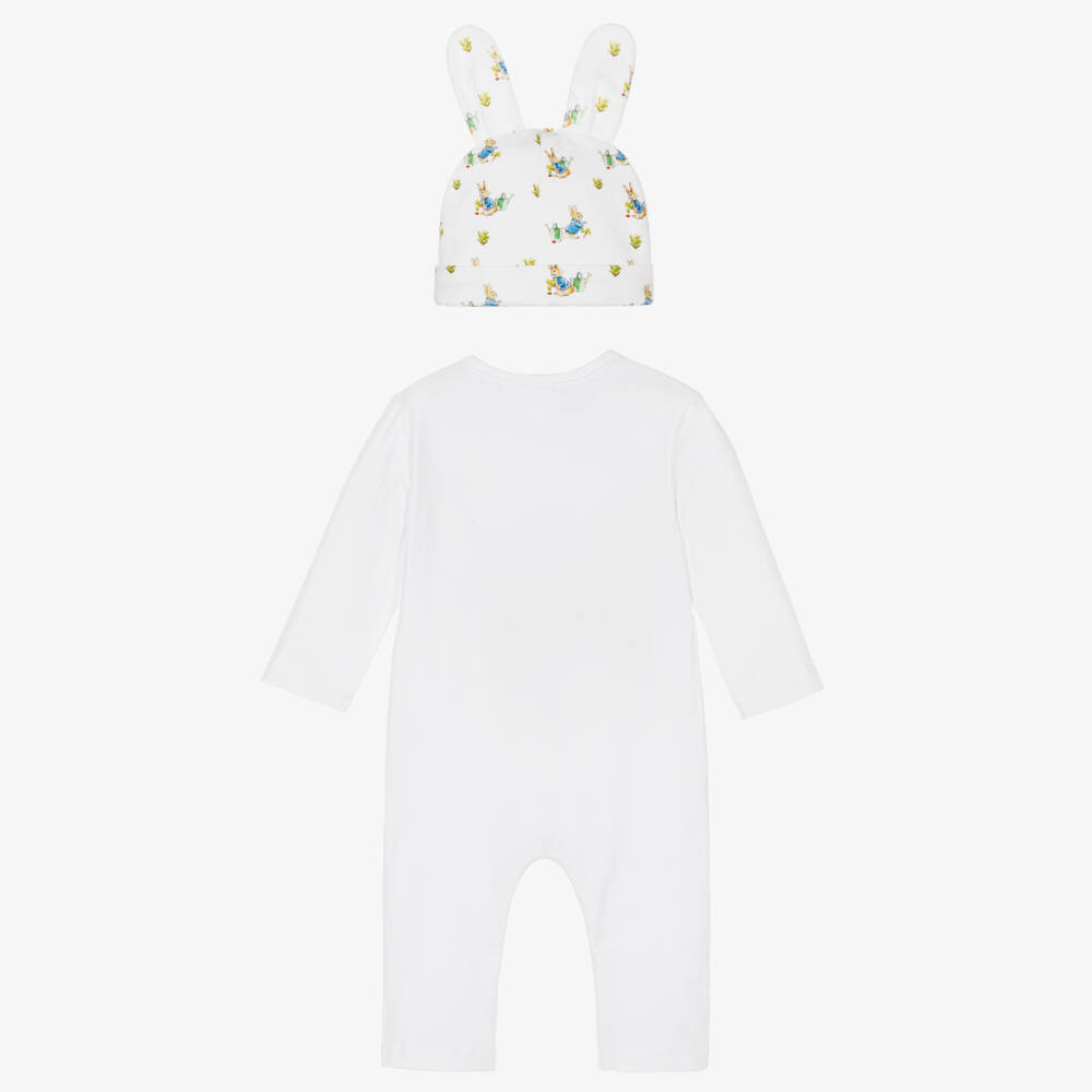 Peter Rabbit™ by Childrensalon-طقم رومبر جيرسي أبيض للأولاد | Childrensalon Outlet