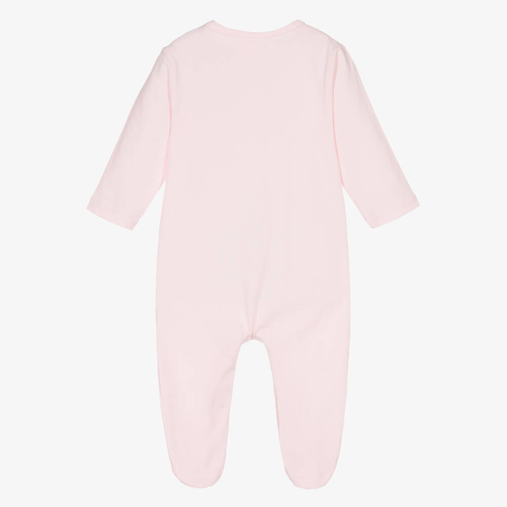 Peter Rabbit™ by Childrensalon-Розовый хлопковый комбинезон для малышек | Childrensalon Outlet