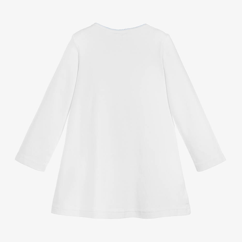 بيتر رابِت باي تشلدرن صالون-قميص نوم قطن لون أبيض للبنات | Childrensalon Outlet