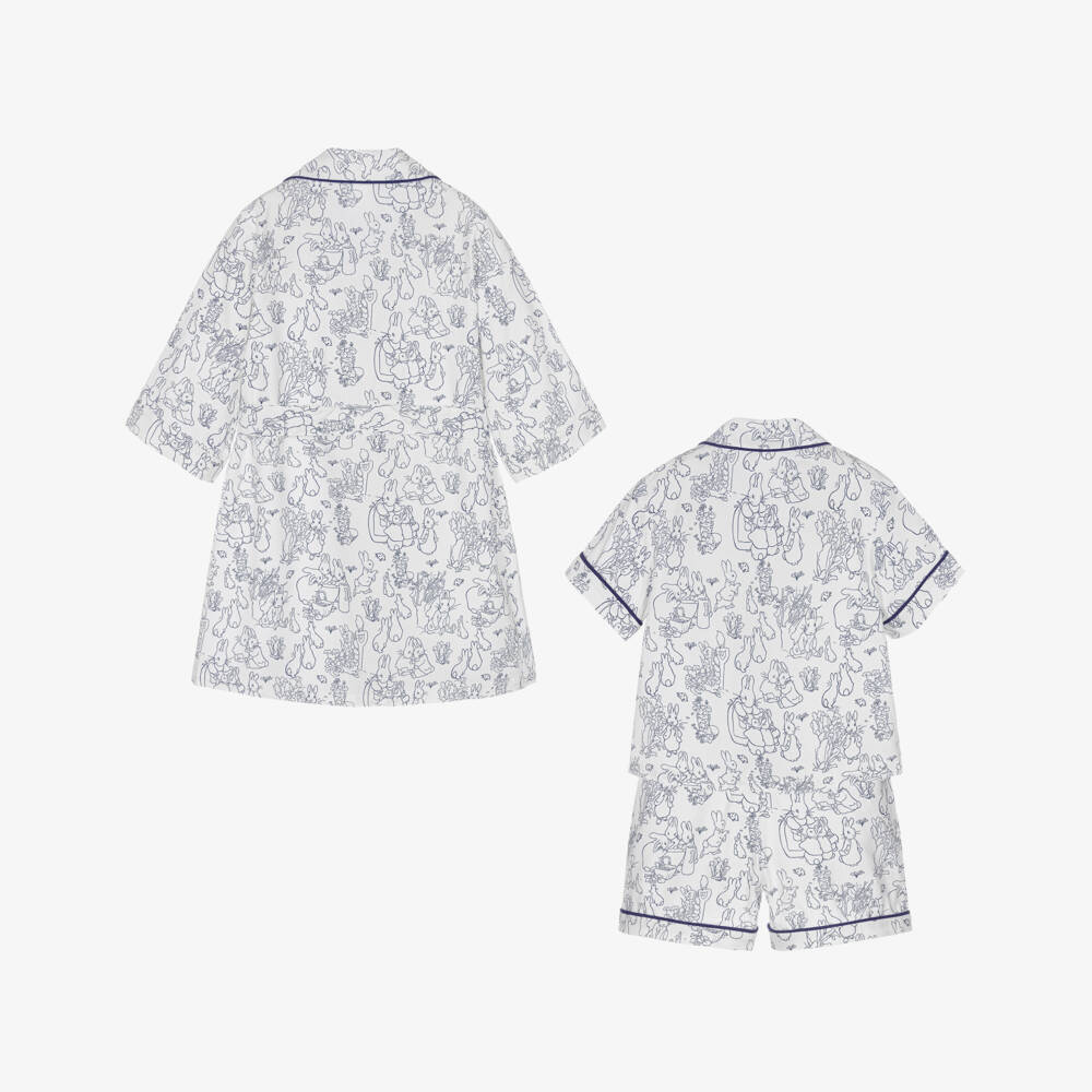 Peter Rabbit™ by Childrensalon-Пижама синий и белый для мальчиков | Childrensalon Outlet