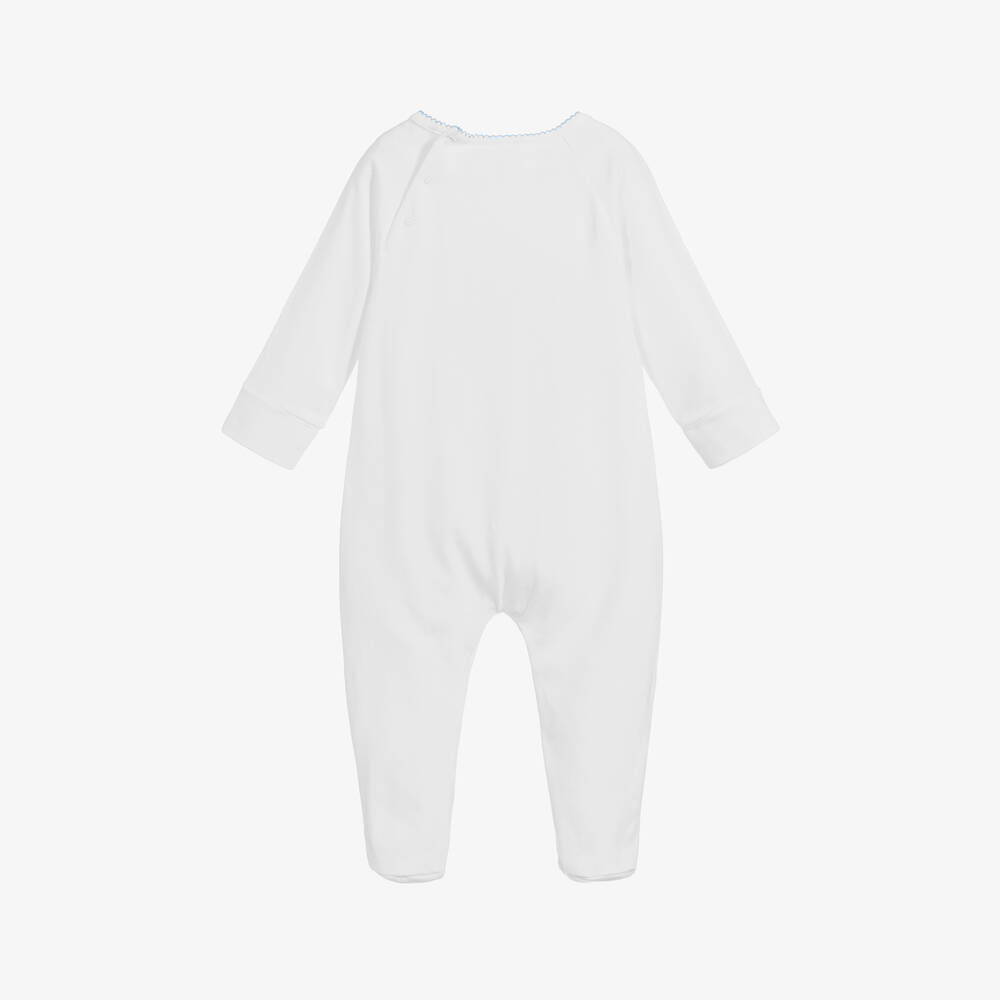 Peter Rabbit™ by Childrensalon-Белый комбинезон из хлопкового джерси | Childrensalon Outlet