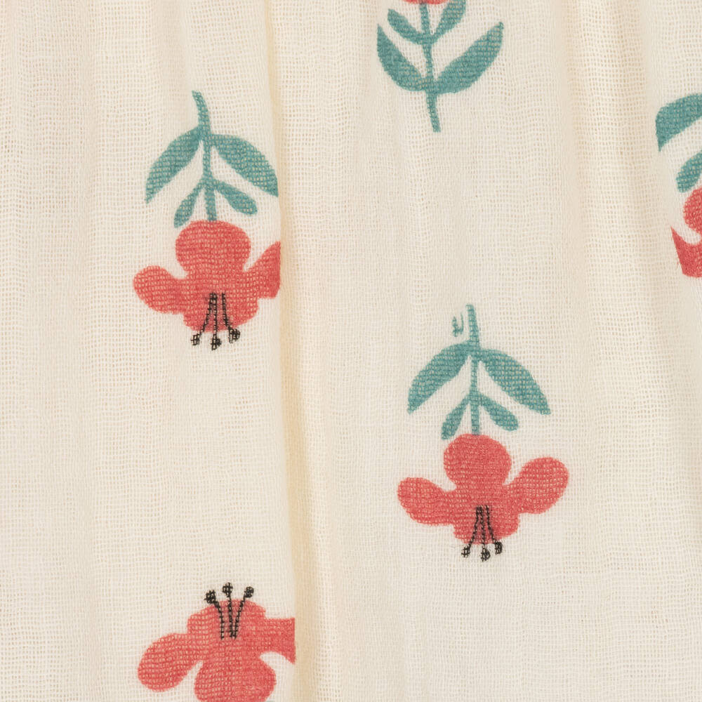 Petit Bateau-Кремовое платье из органического хлопка | Childrensalon Outlet