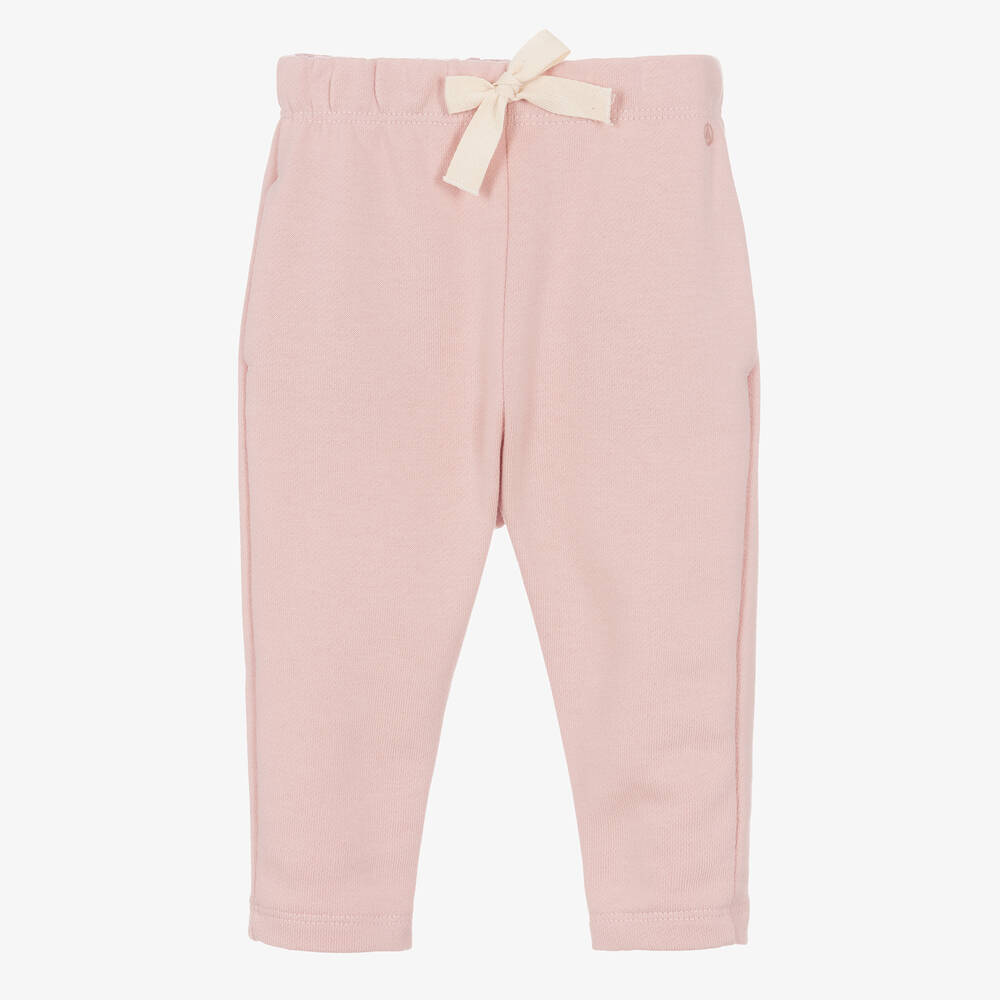 Petit Bateau - Rosa Biobaumwoll-Hose für Babys | Childrensalon