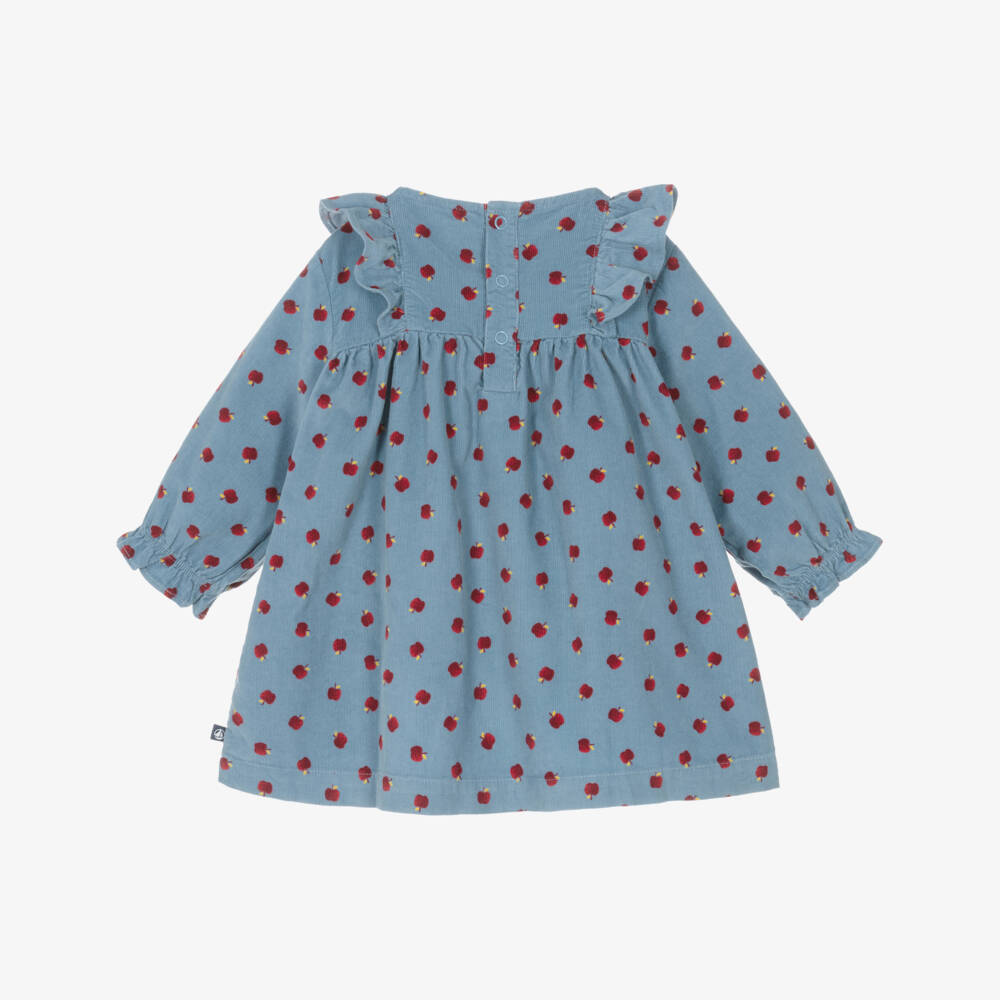 Petit Bateau-Blue Apple Dress | Childrensalon Outlet