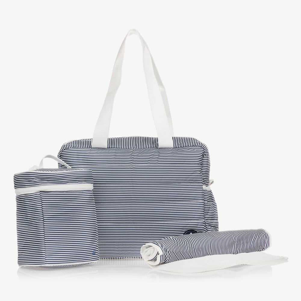 Petit Bateau - Sac à langer bleu (40 cm) | Childrensalon