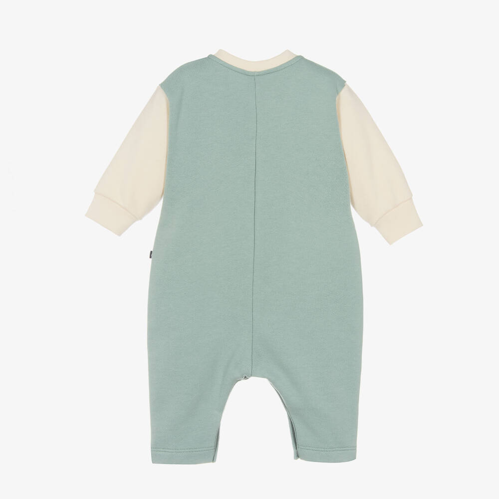 Petit Bateau-Boys Aqua Cotton Varsity Suit | Childrensalon Outlet