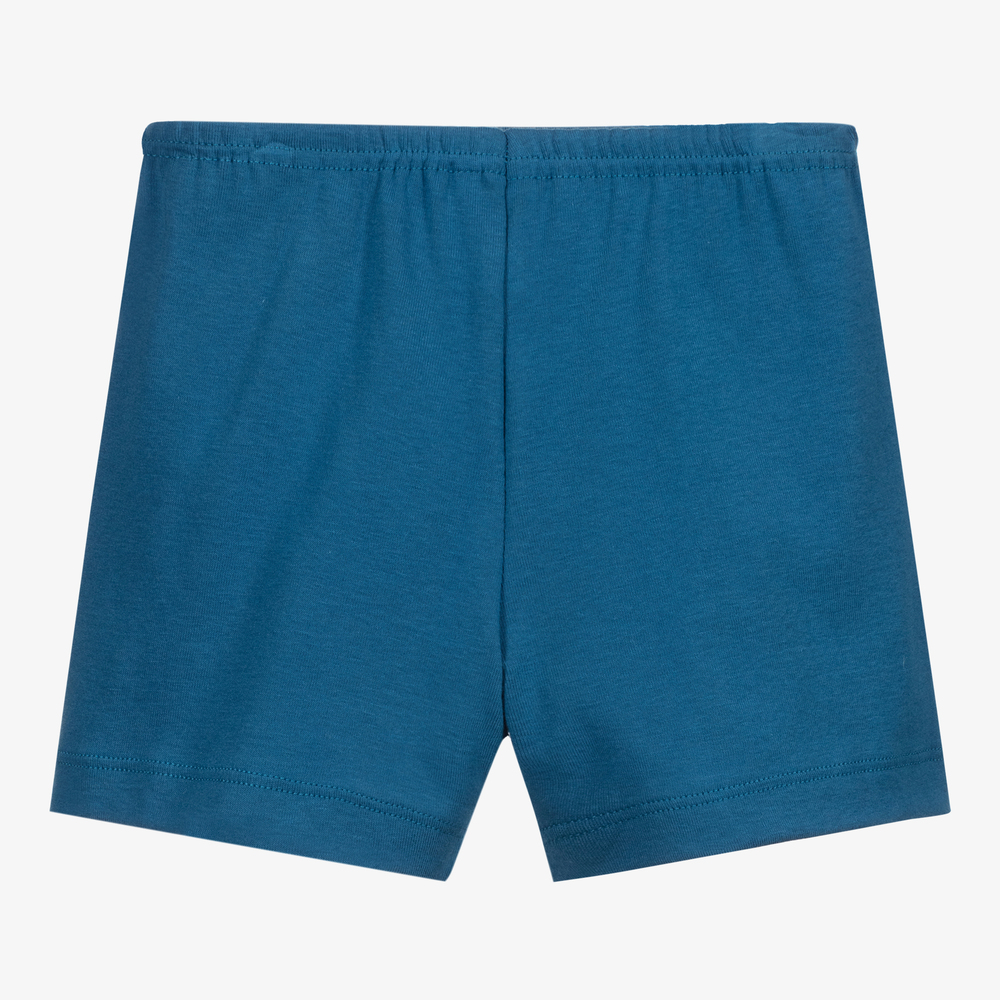 Petit Bateau-Boys Blue Leopard Pyjamas | Childrensalon Outlet