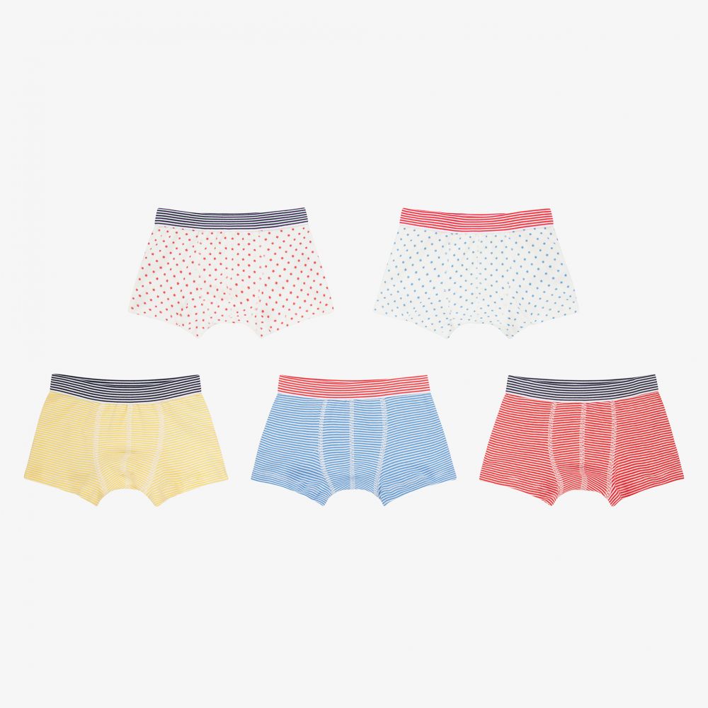 Petit Bateau - Boxershorts für Jungen (5er-Pack) | Childrensalon