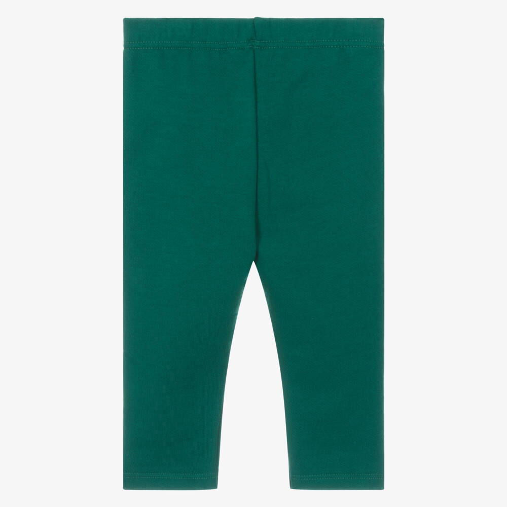 Petit Bateau-Boys Bright Green Organic Cotton Joggers | Childrensalon Outlet