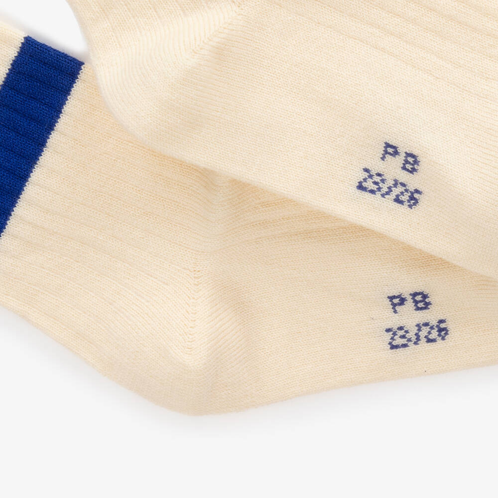 Petit Bateau-Boys Ivory 5-Pack Ankle Socks | Childrensalon Outlet