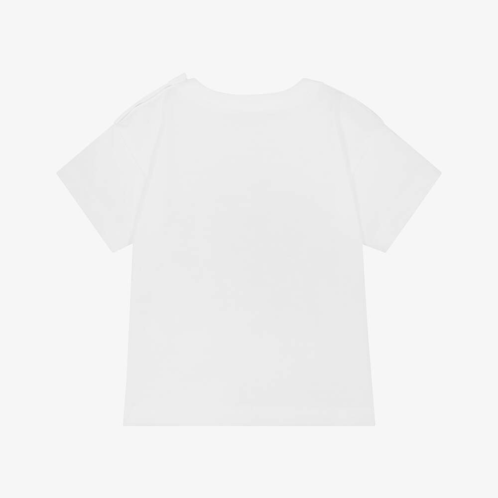 Petit Bateau-Boys Ivory Cotton Tee Delight | Childrensalon Outlet
