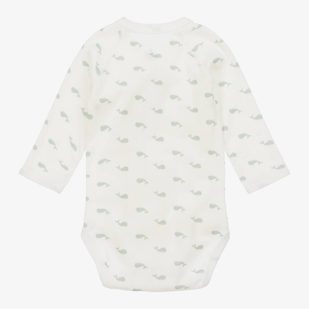Petit Bateau-تبان قطن عضوي لون أخضر وأسود (عدد 5) | Childrensalon Outlet