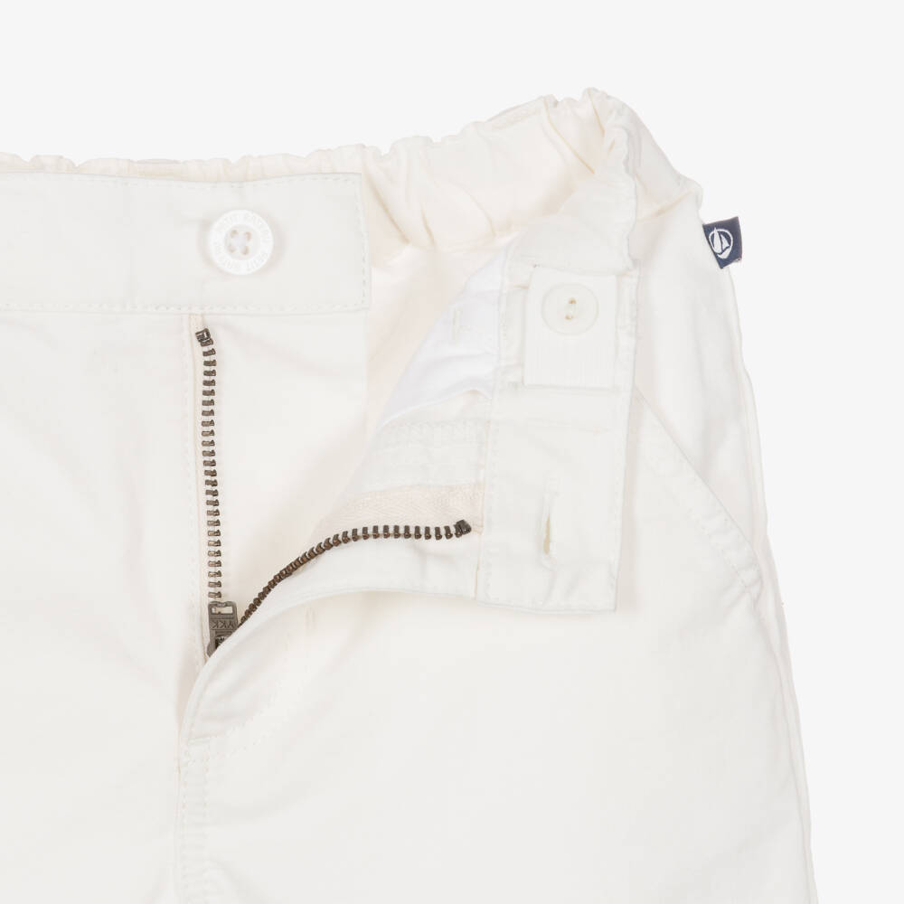 Petit Bateau-Бермуды кремовые для мальчиков | Childrensalon Outlet
