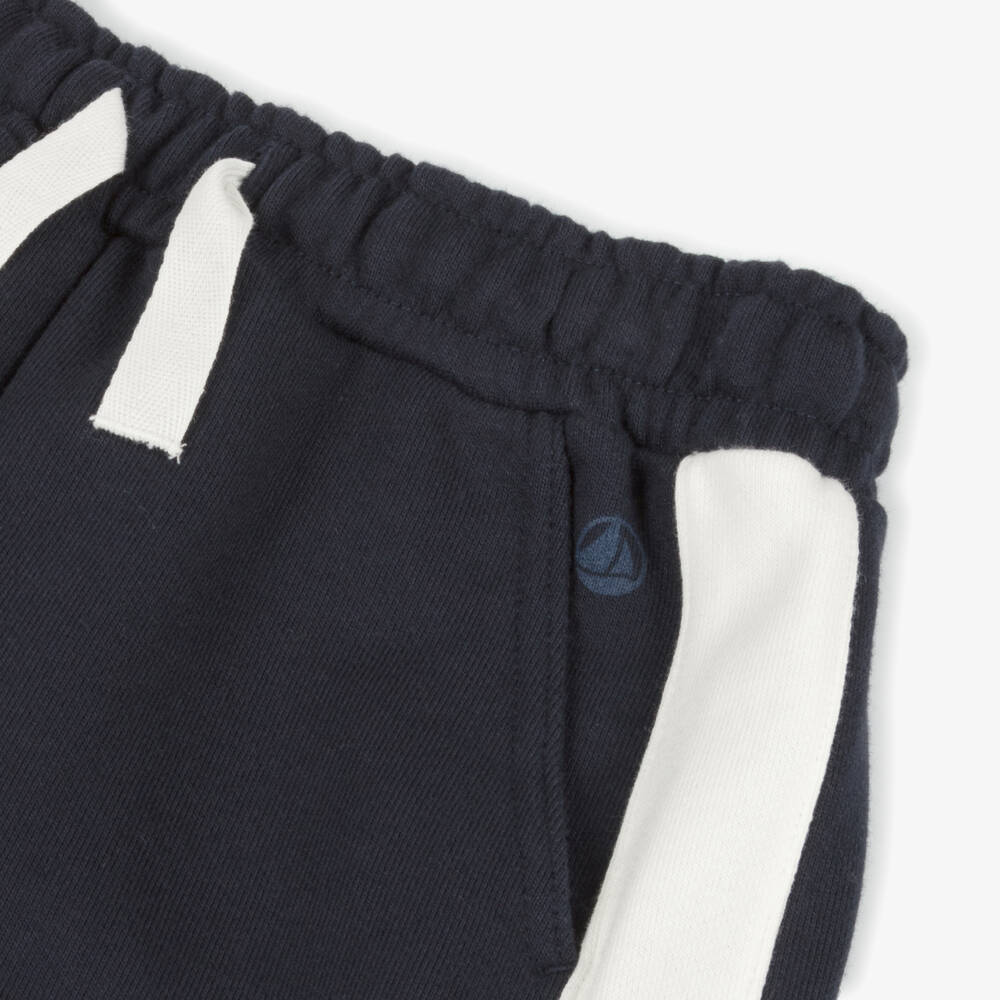Petit Bateau-Синие органические шорты для мальчиков | Childrensalon Outlet