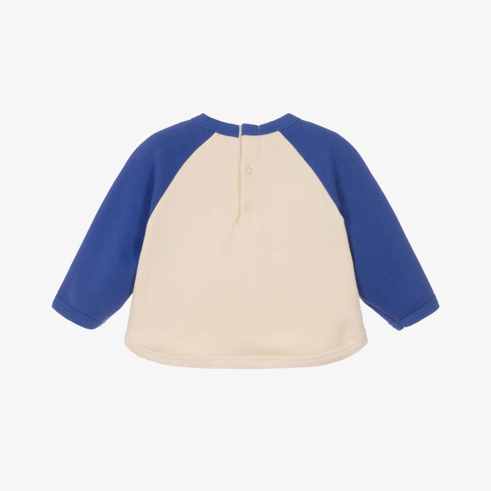 Petit Bateau-Boys Raglan Sleeve Cotton Jumper | Childrensalon Outlet