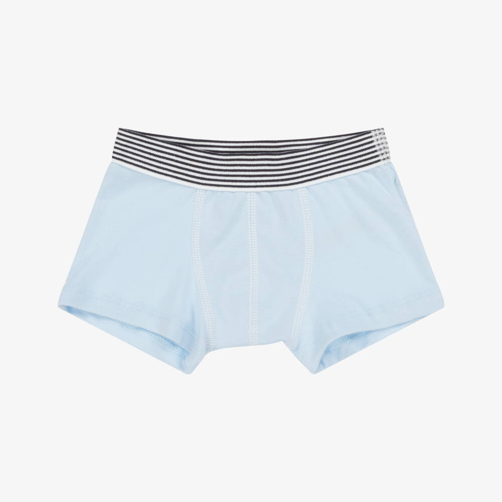 Petit Bateau-Boys Soft Jersey Boxer Set of Five | Childrensalon Outlet