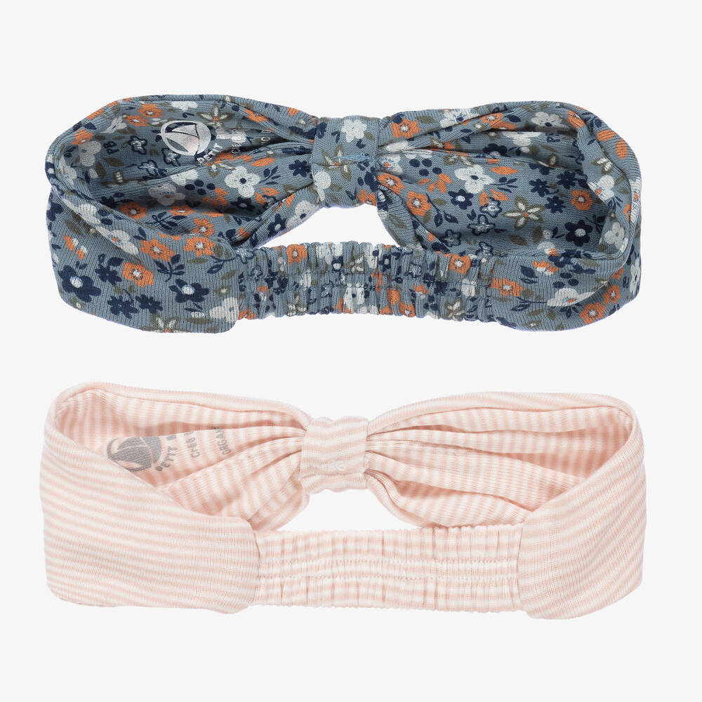 Petit Bateau-Girls Headbands (2 Pack) | Childrensalon Outlet