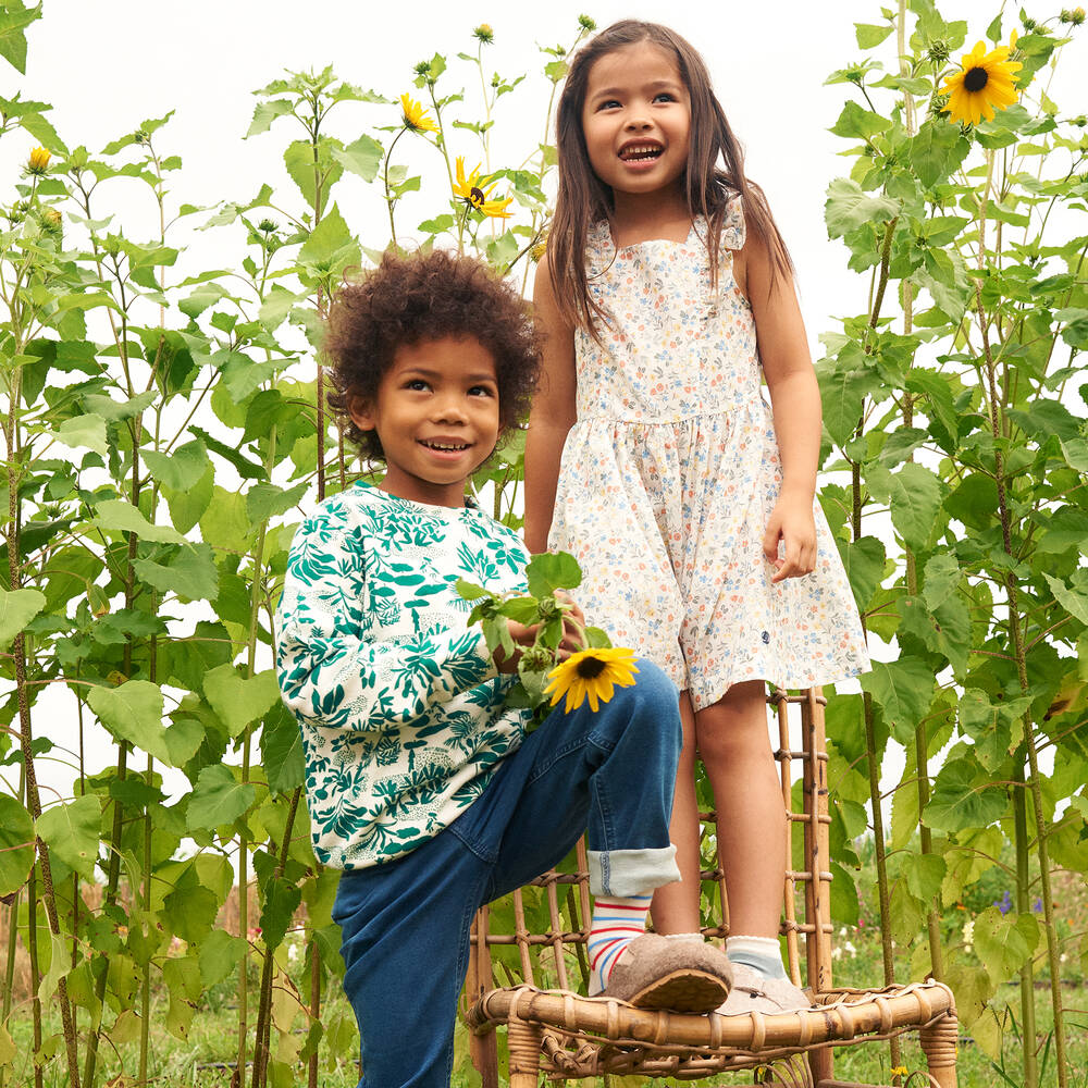 Petit bateau dress girl sale