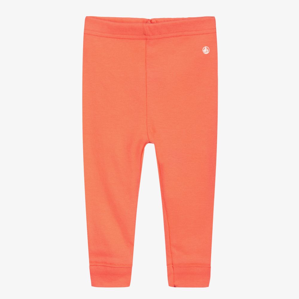 Petit Bateau - Rosa Baumwoll-Leggings (M) | Childrensalon