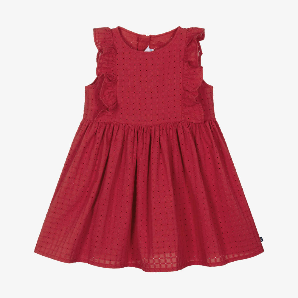 Petit Bateau-Girls Ruby Frill Sundress | Childrensalon Outlet