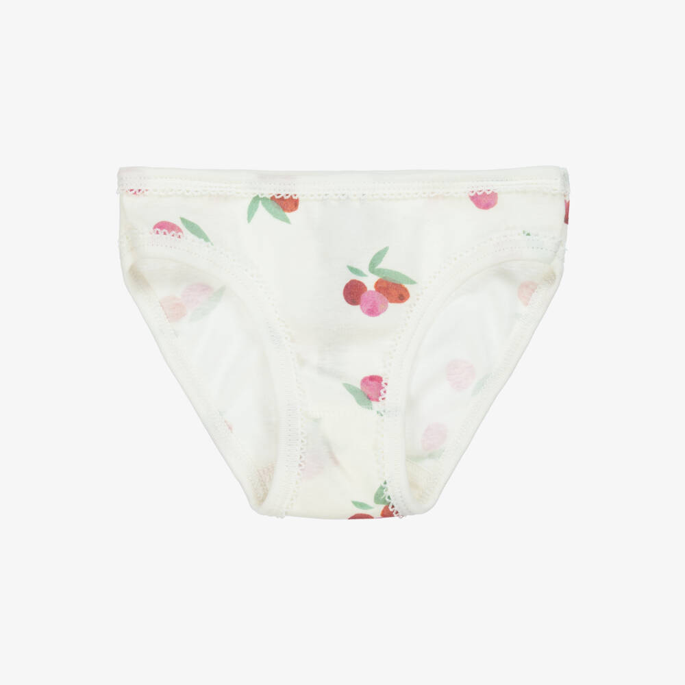Petit Bateau-Girls' Soft Cotton Pastel Knickers Set | Childrensalon Outlet