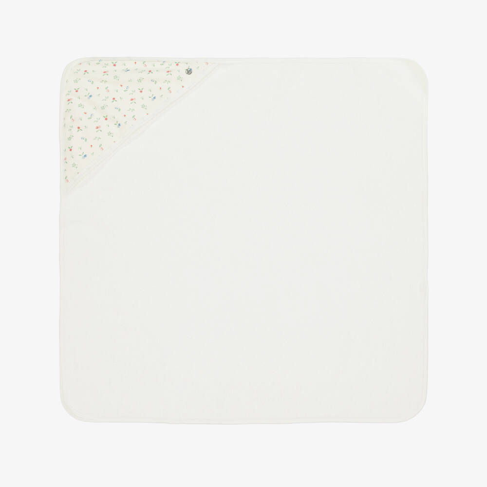 Petit Bateau-Girls Soft Ivory Cherry Wrap | Childrensalon Outlet