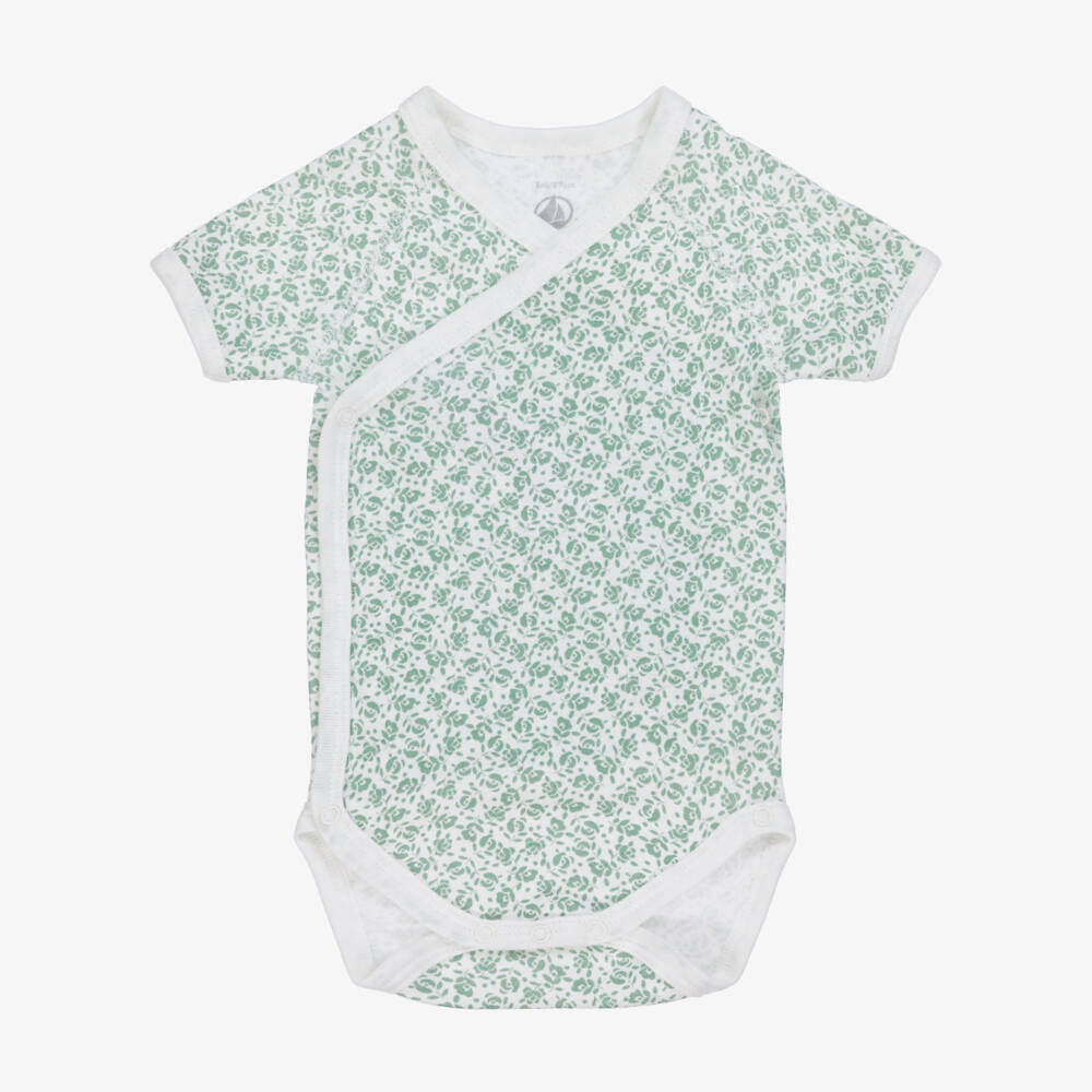 Petit Bateau-Girls' Trio of Soft Cotton Bodysuits | Childrensalon Outlet