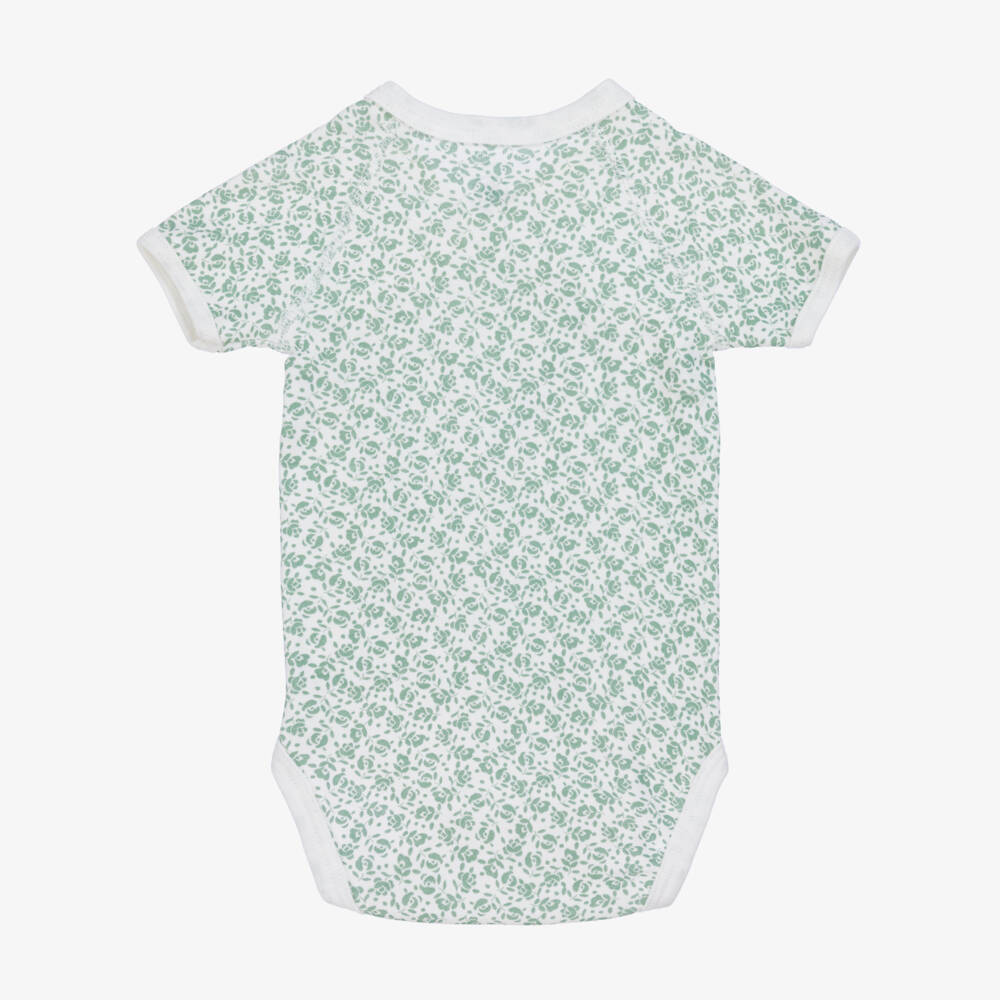Petit Bateau-Girls' Trio of Soft Cotton Bodysuits | Childrensalon Outlet