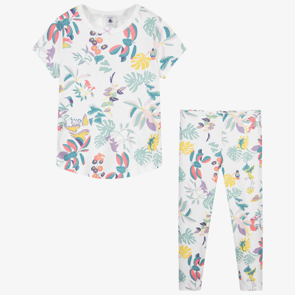 PETIT BATEAU pyjama White for girls