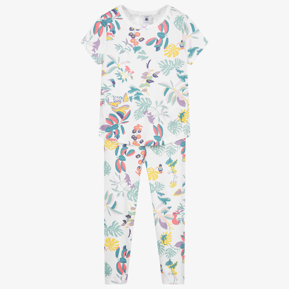 PETIT BATEAU pyjama White for girls